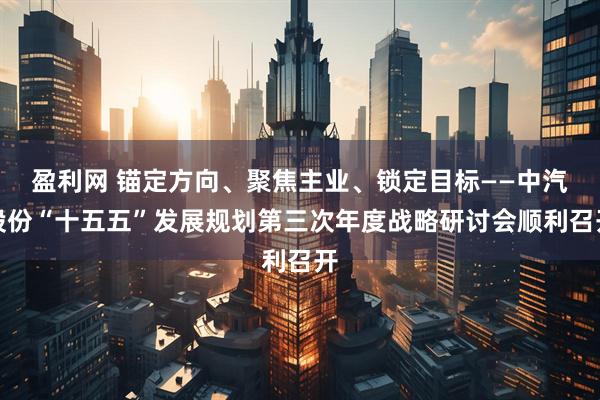 盈利网 锚定方向、聚焦主业、锁定目标——中汽股份“十五五”发展规划第三次年度战略研讨会顺利召开
